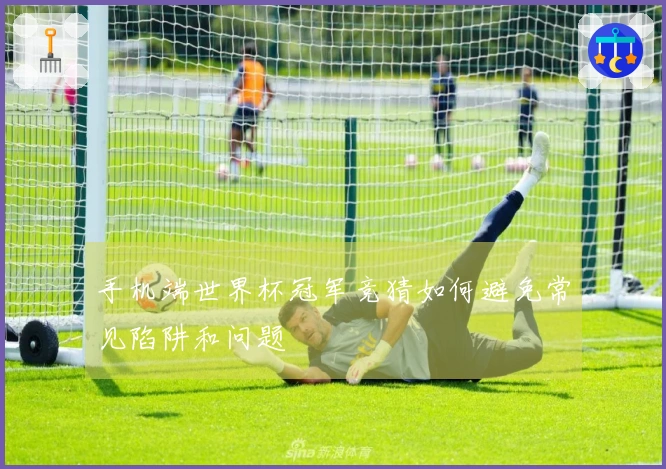 手机端世界杯冠军竞猜如何避免常见陷阱和问题
