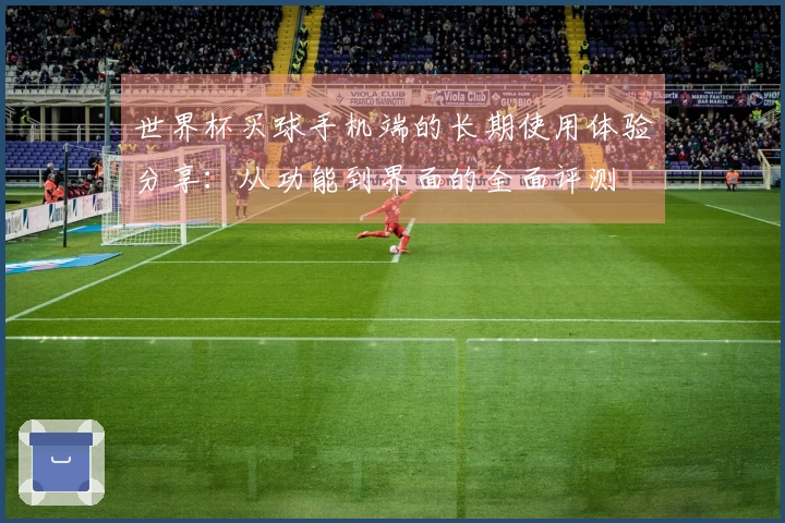 世界杯买球手机端的长期使用体验分享:从功能到界面的全面评测
